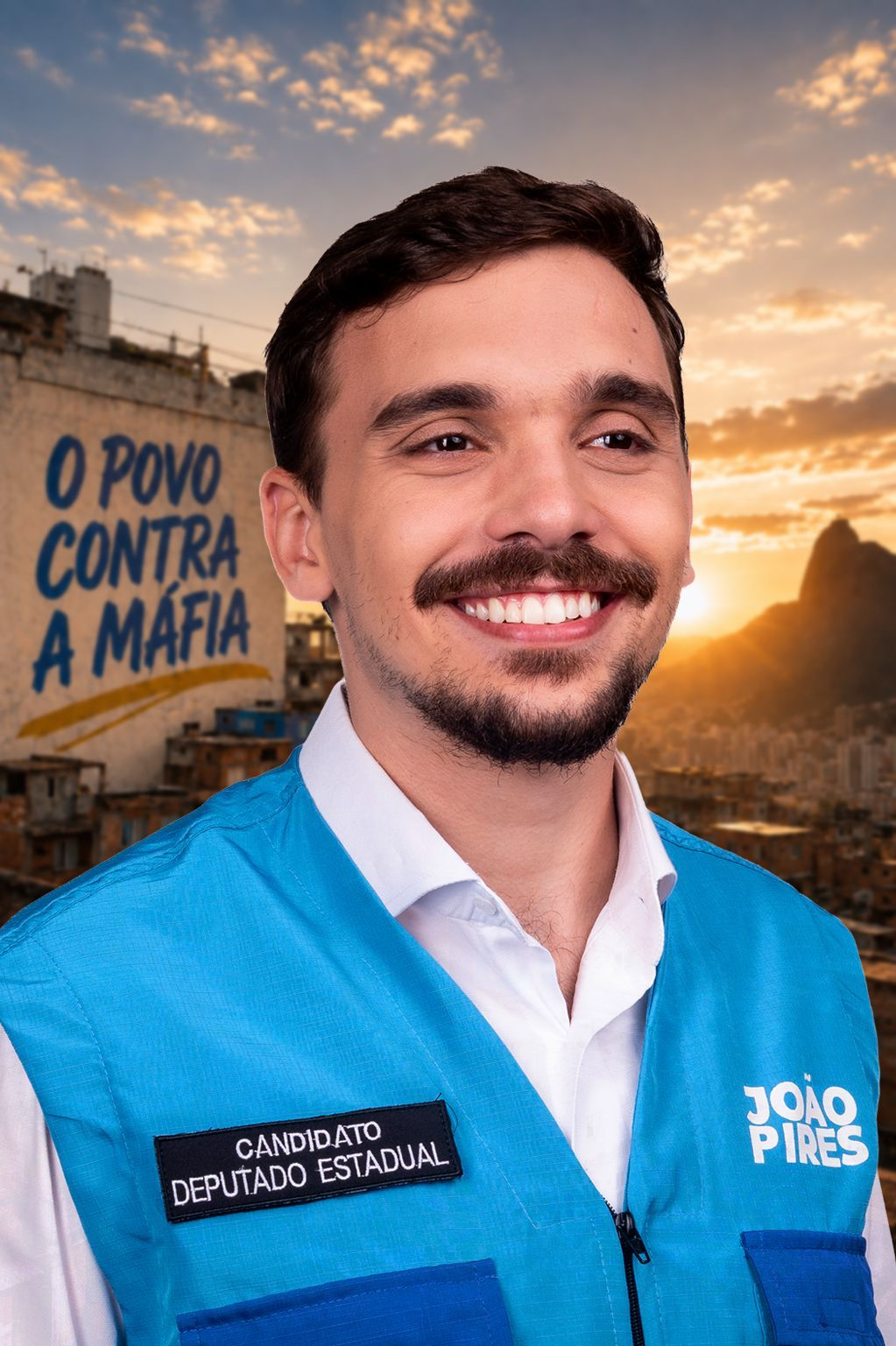 João Pires, candidato a deputado estadual pelo Rio de Janeiro